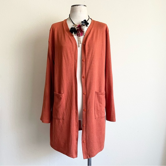 Women’s Long Cardigan - Picture 1 of 4